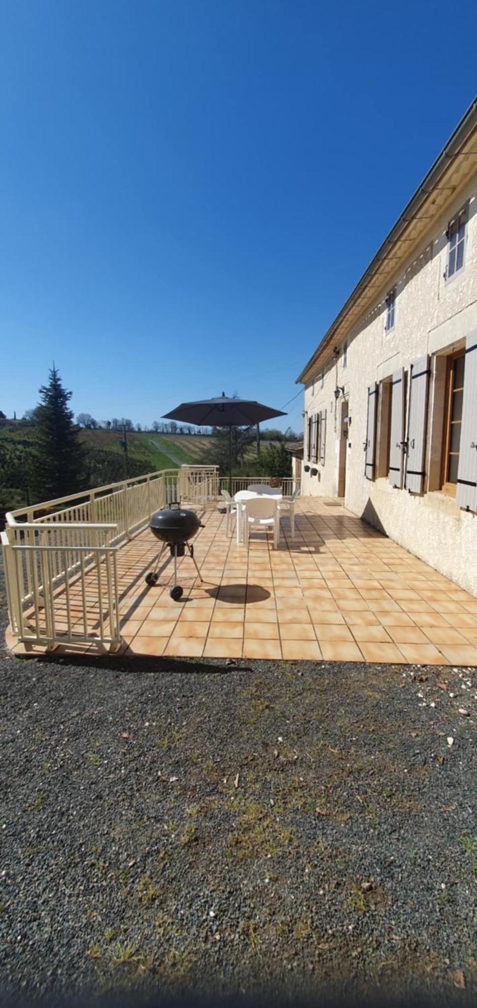 Maison 2 Chambres Au Calme Saint-Bonnet-sur-Gironde Exterior foto